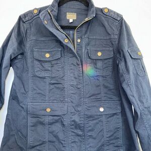 Stylish Women's Navy Utility Jacket
